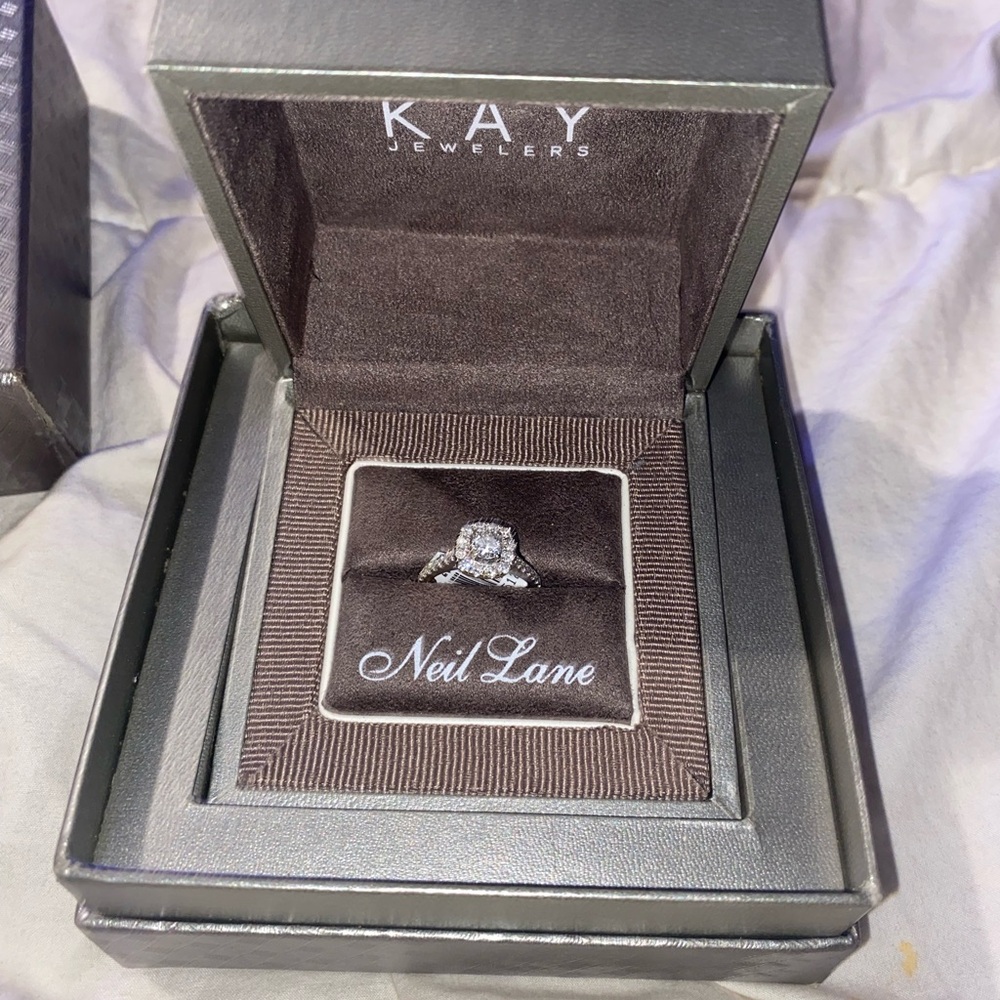 Kay Jewelers Neil Lane Silver Diamond Ring